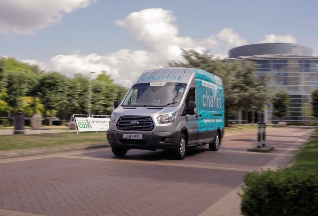Chariot expande serviço de Vans em Londres para melhorar acesso das pessoas ao trabalho.
