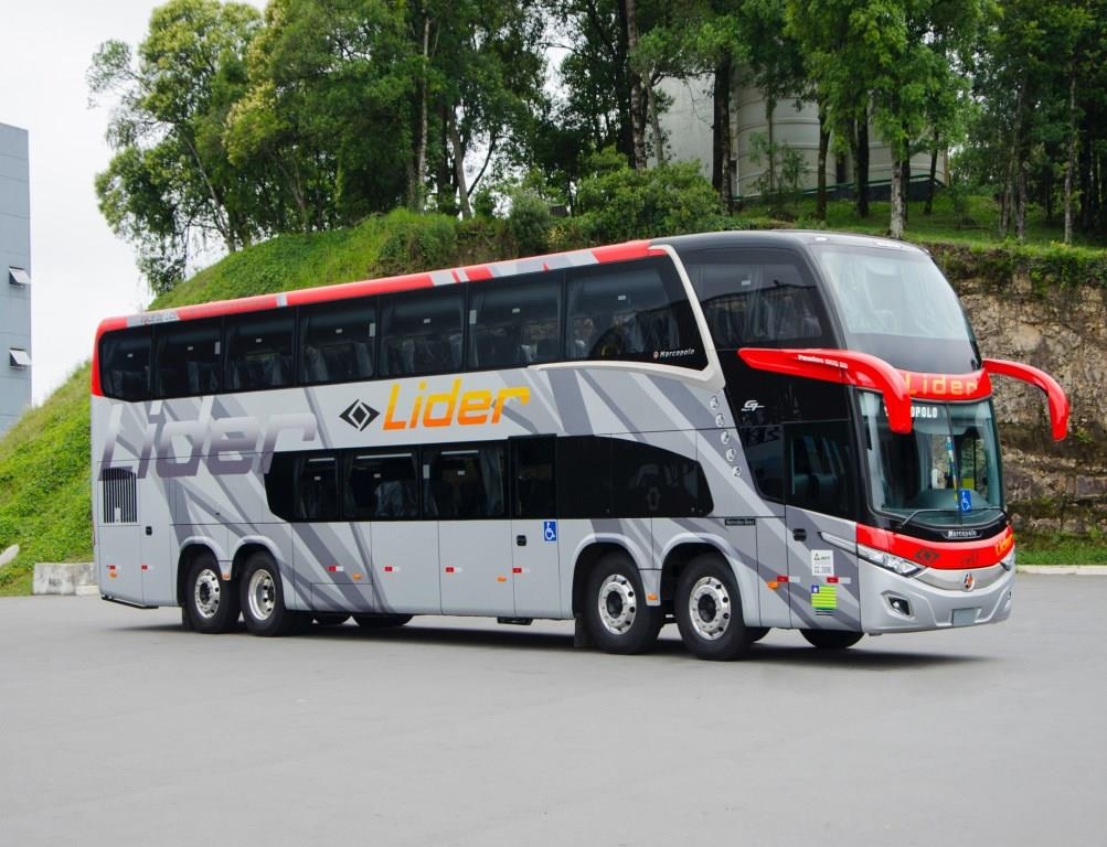 Marcopolo vende primeiros ônibus rodoviários New G7 para a empresa Líder.