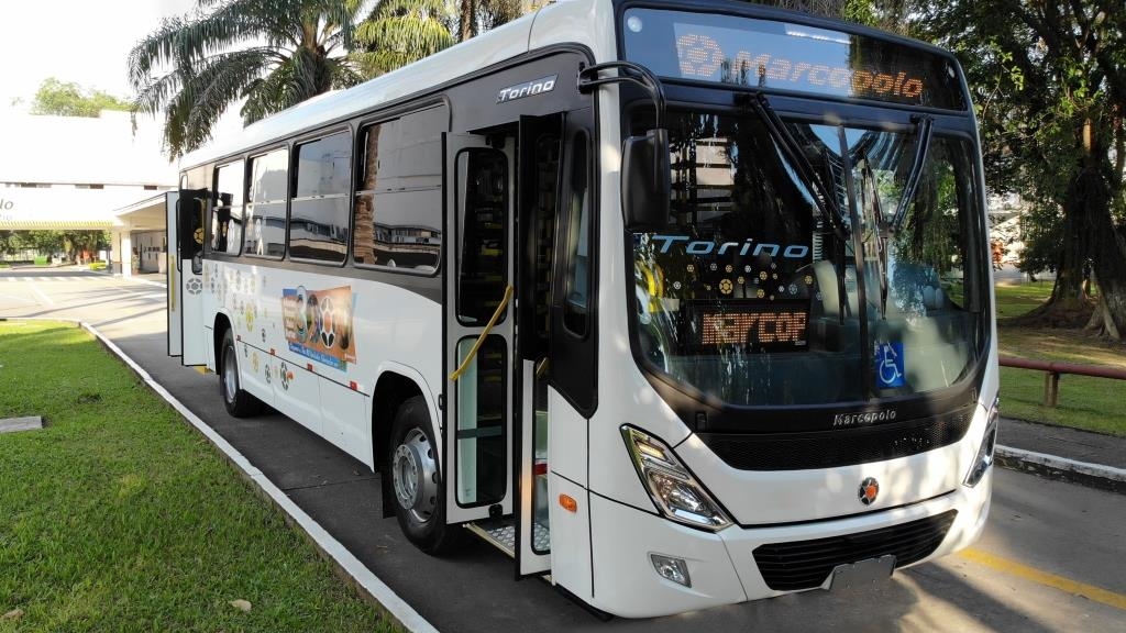 Marcopolo Rio comemora produção do Torino 3.000.
