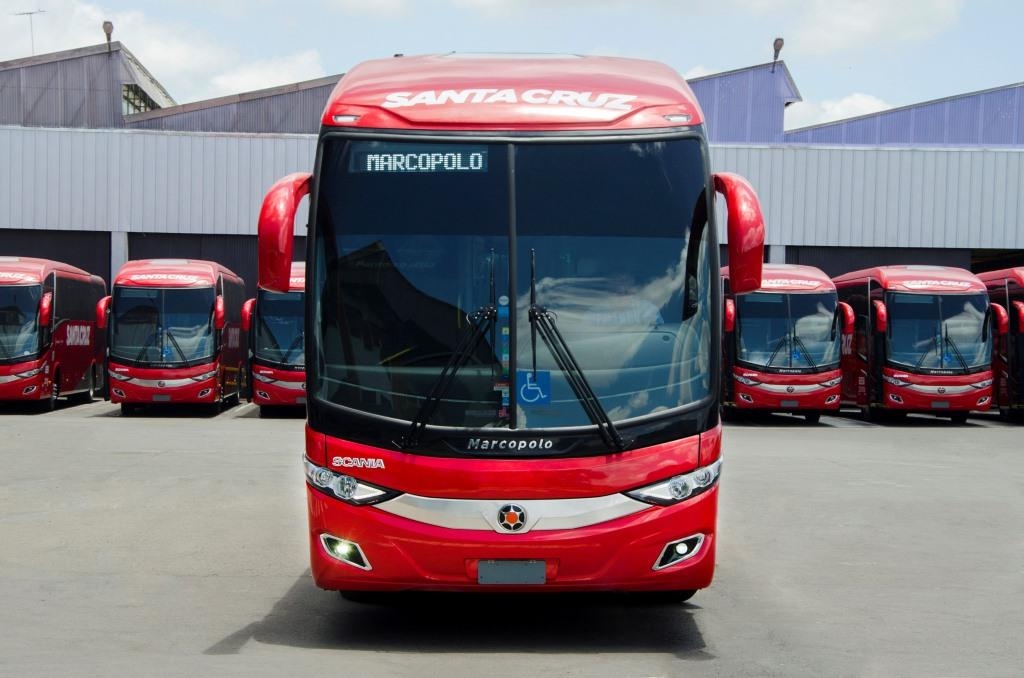 Viação Santa Cruz renova frota com 22 novos ônibus Marcopolo.