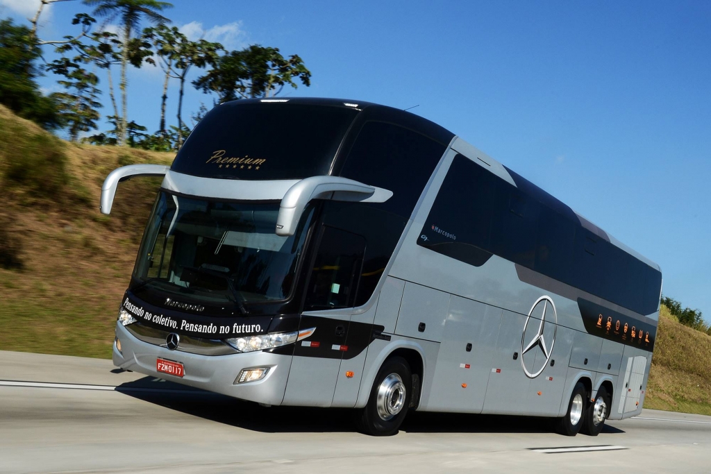 Mercedes-Benz recebe Prêmio AutoData 2018 pela inovação em tecnologias para ônibus.