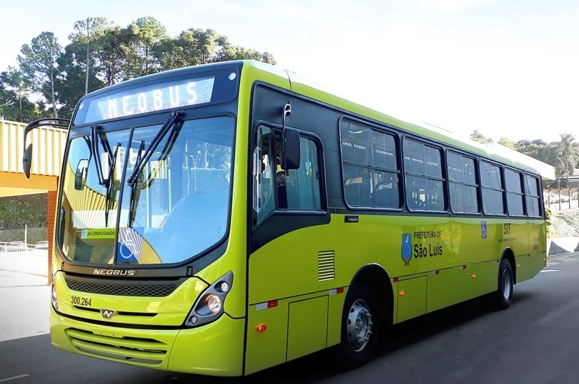NEOBUS amplia sua presença no Nordeste e fornece veículos para São Luis, no Maranhão.