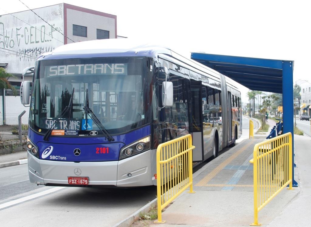 São Bernardo tem o melhor transporte público do estado de São Paulo.