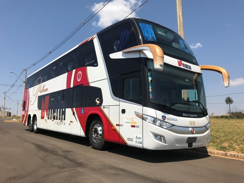 Entregue primeira unidade do ônibus Scania com avançado sistema de segurança para evitar acidentes.