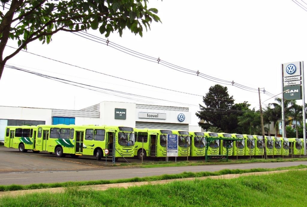 Empresa de transporte urbano de Foz do Iguaçu renova a frota com 27 Volksbus.
