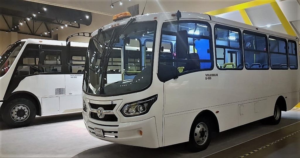 Portfólio em alta: novo ônibus Volkswagen desembarca no México.