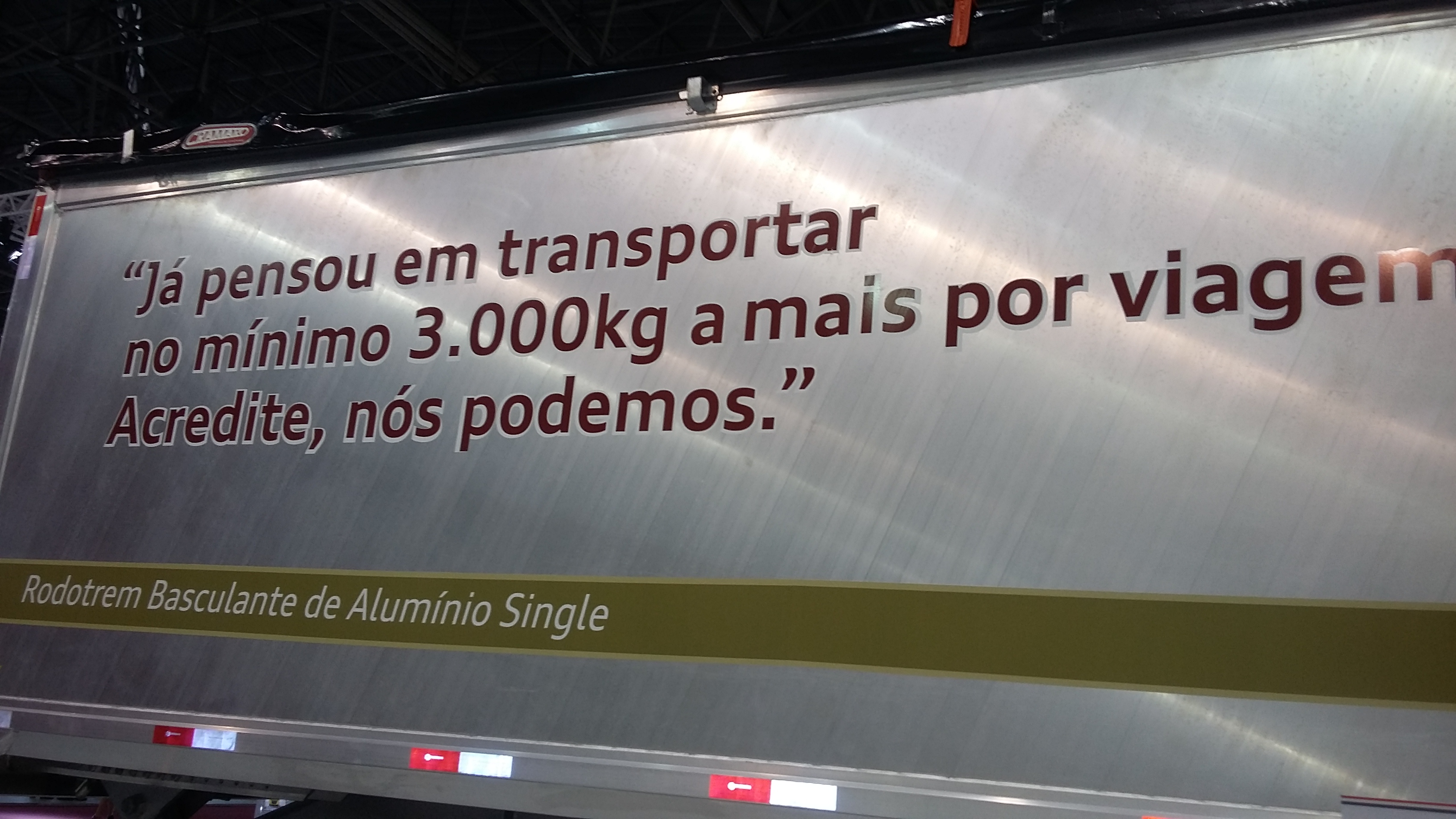 FENATRAN 2015 - SERÁ QUE O ALUMÍNIO AGORA EMPLACA?