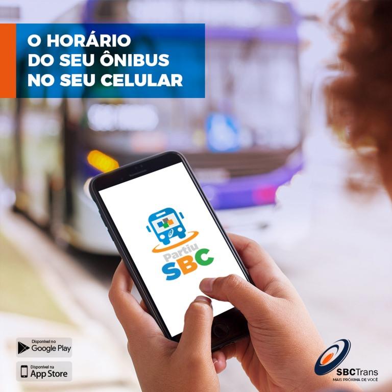 Transporte Coletivo em tempo real - Aplicativo Partiu SBCTrans supera a marca de 110 mil downloads.
