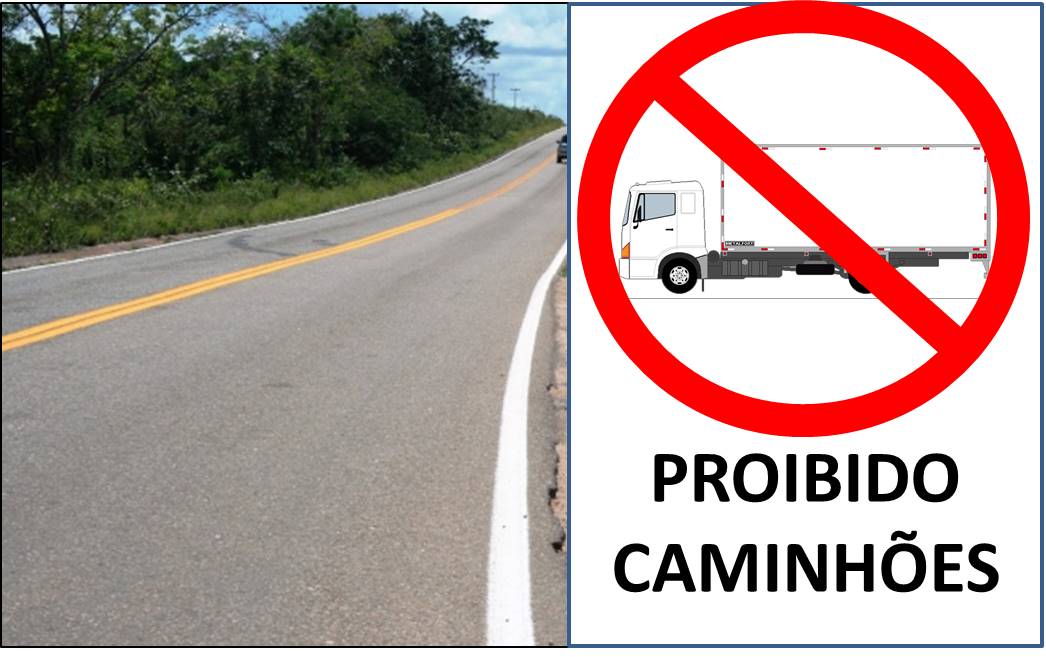 Portaria proíbe trânsito de caminhões em BRs durante os feriados de 2017.