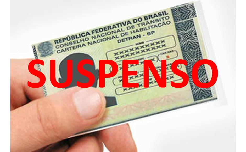 Detran.SP alerta sobre atitudes que geram a suspensão da carteira de habilitação.