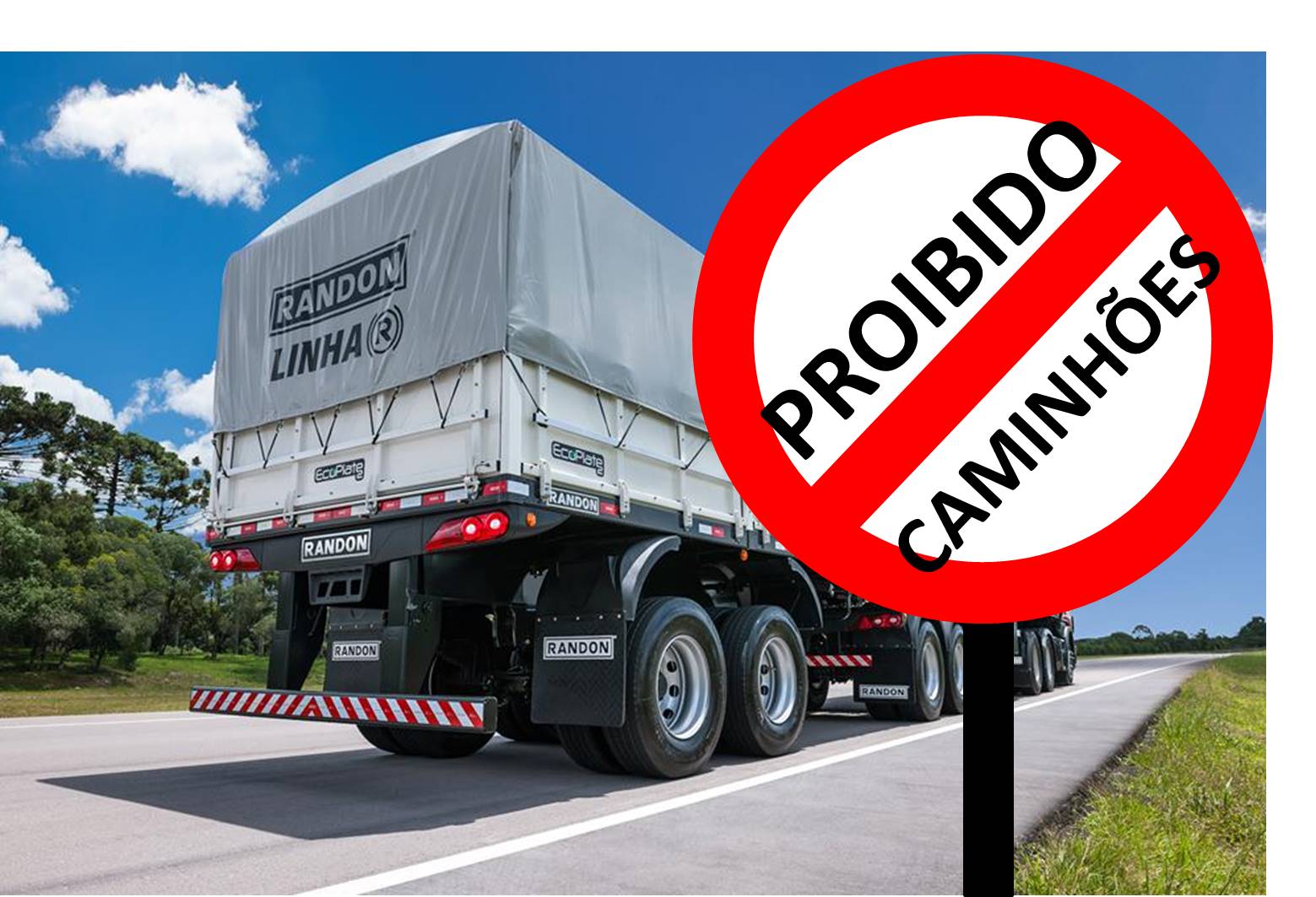 Caminhões proibidos de circular no carnaval - PRF intensifica fiscalização.