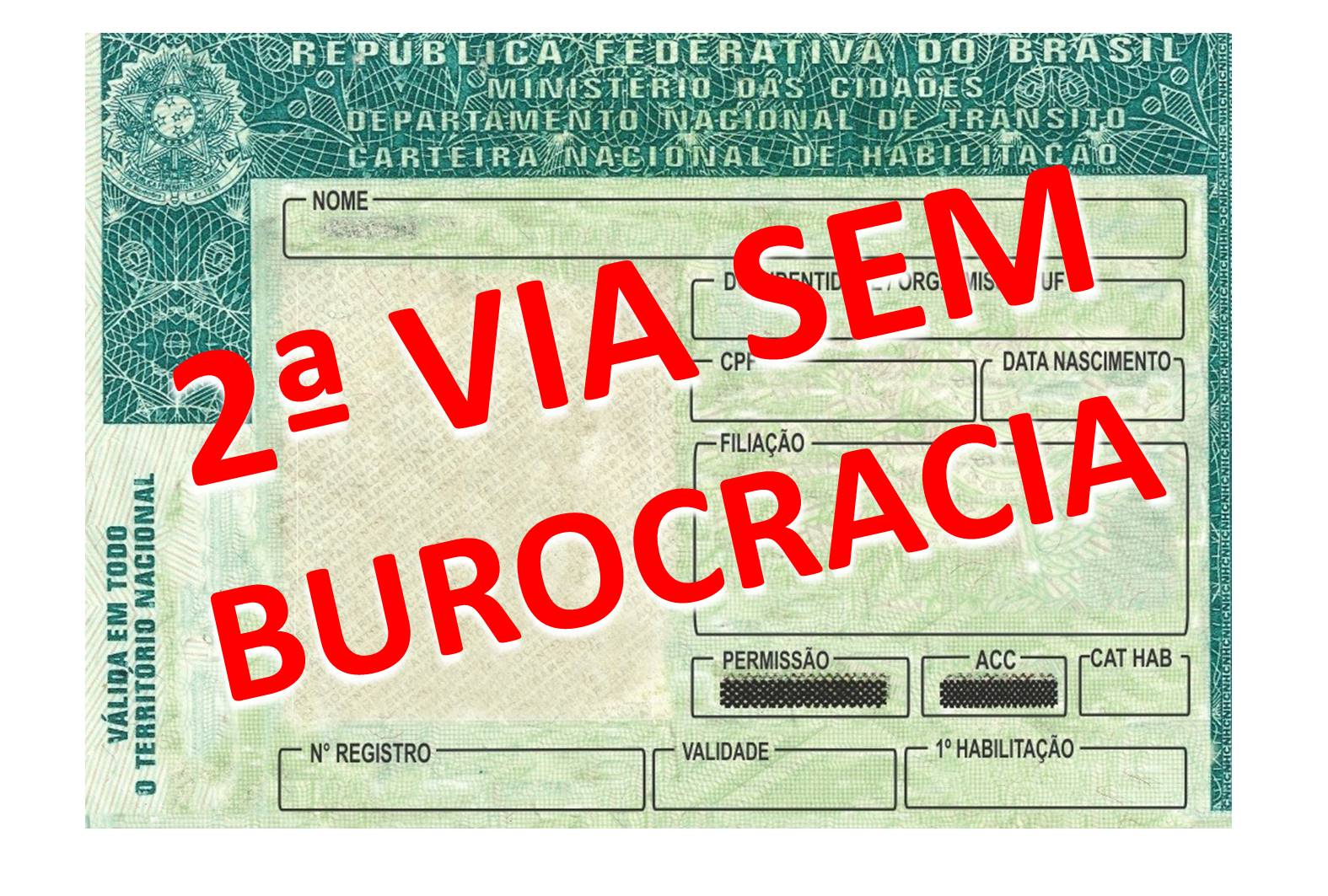 Pedir 2ª via da carteira de motorista ficou mais fácil a partir de hoje.