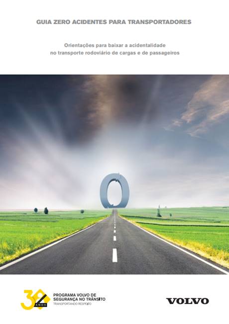 Volvo lança o Guia Zero Acidentes para os transportadores.