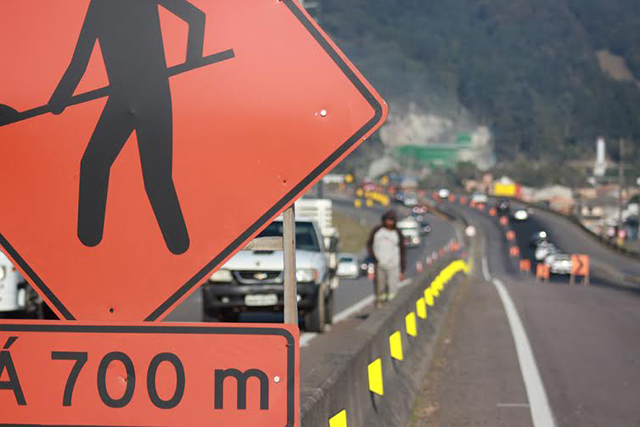 DNIT/SC inicia melhorias na BR-101 Sul.