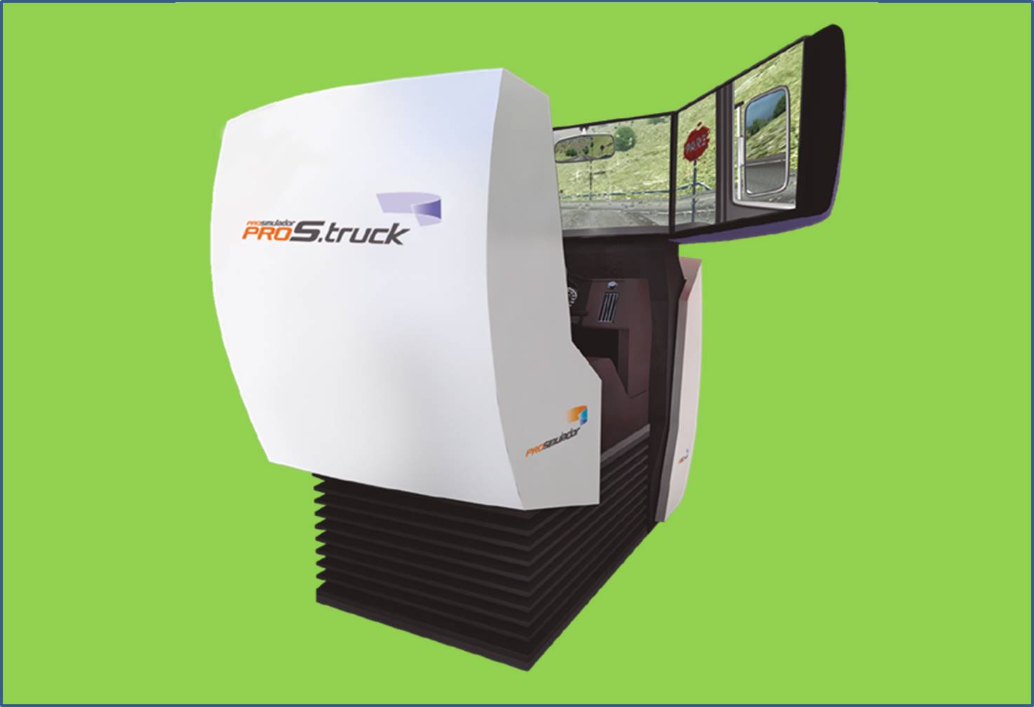 Tecnologia auxilia na preparação de motoristas profissionais.